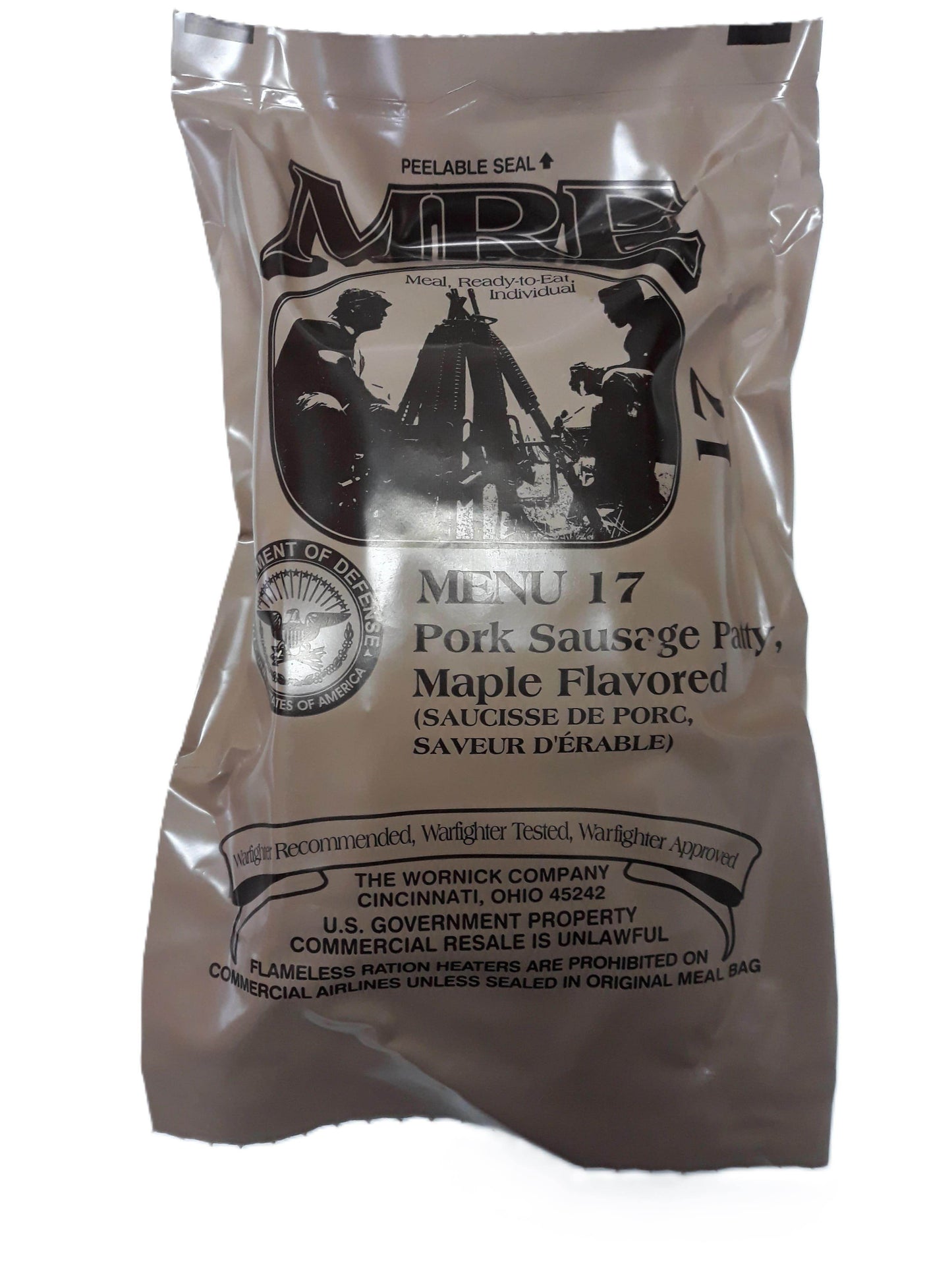 MRE USA Comida Militar Estados Unidos - RACIONES DE COMBATE MRE