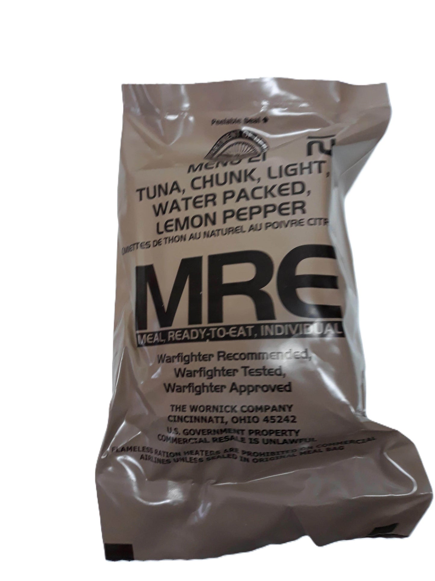 MRE USA Comida Militar Estados Unidos - RACIONES DE COMBATE MRE
