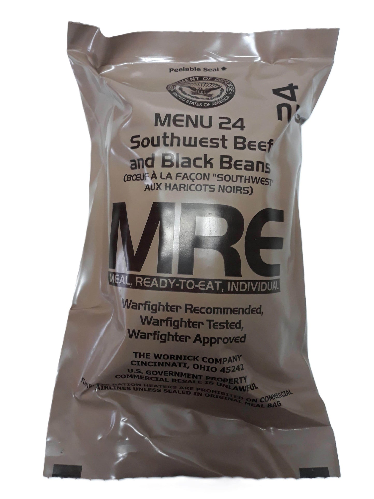 MRE USA Comida Militar Estados Unidos - RACIONES DE COMBATE MRE