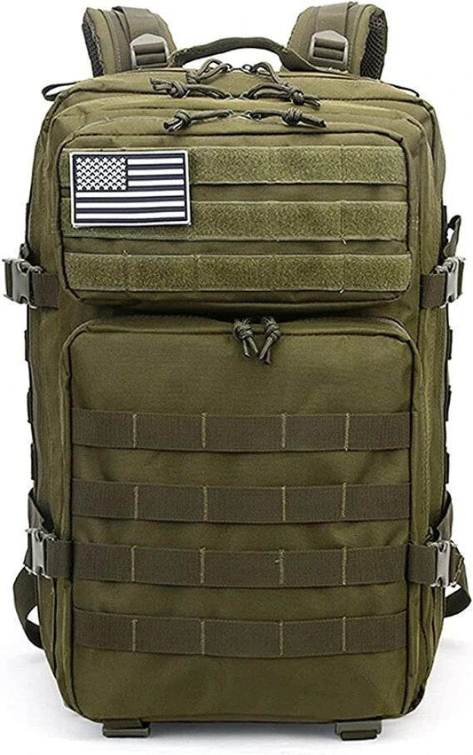 Mochila Tactica Color Verde - RACIONES DE COMBATE MRE