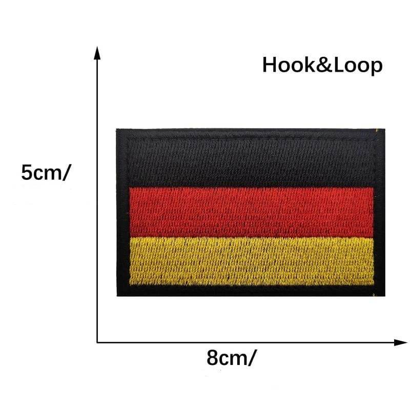 Parche Bandera Alemania - RACIONES DE COMBATE MRE