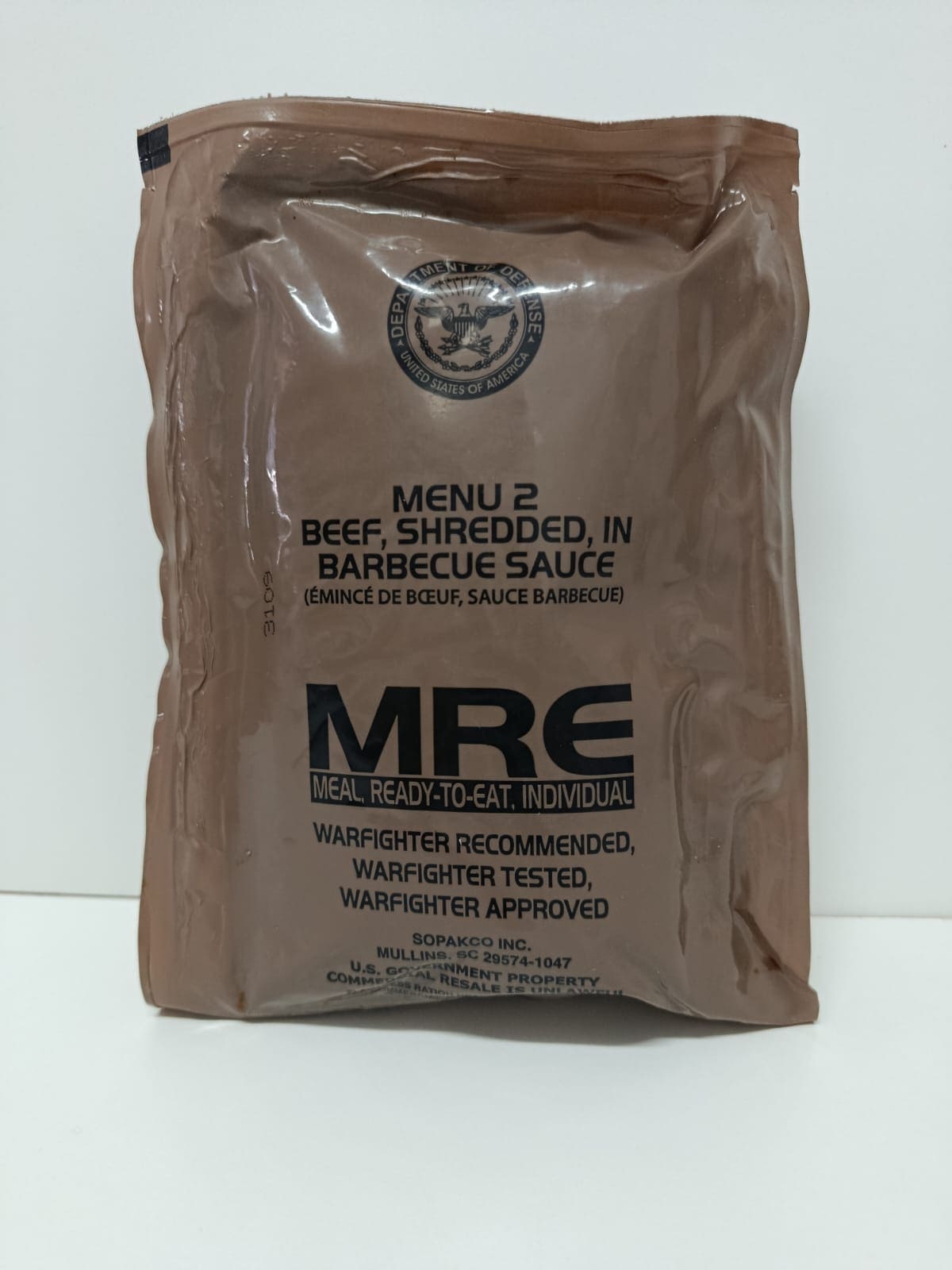 MRE USA Comida Militar Estados Unidos