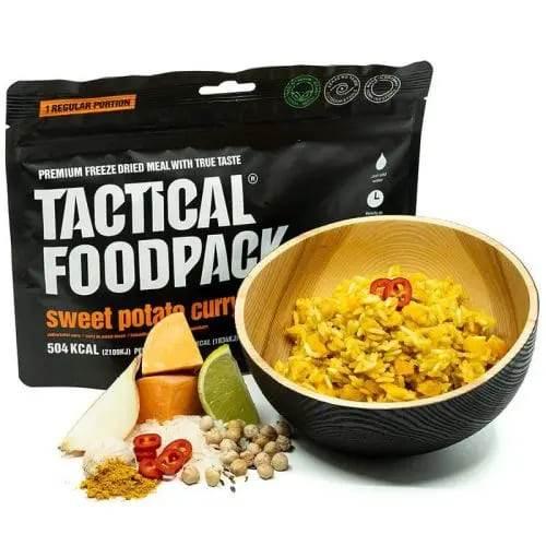 🥥 Comida Tactical Foodpack Boniato al Curry (Vegano) - RACIONES DE COMBATE MRE