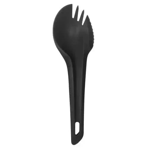 CUBIERTO 3 EN 1 WILDO SPORK NEGRO - RACIONES DE COMBATE MRE