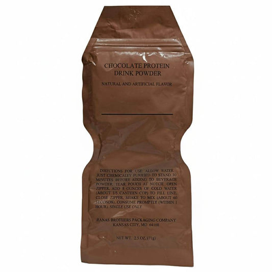 MRE Chocolate Protein Drink Powder - RACIONES DE COMBATE MRE