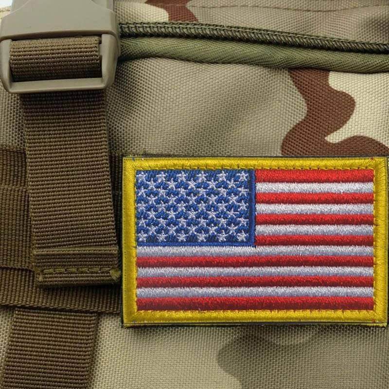 Parche Bandera USA - RACIONES DE COMBATE MRE