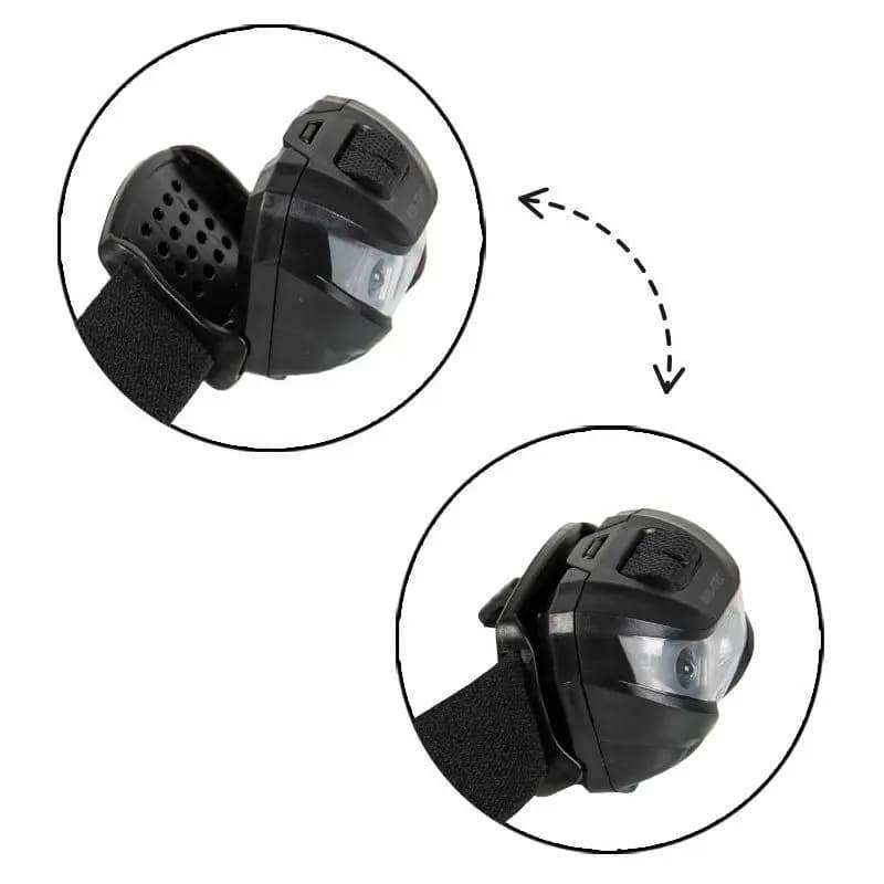 Linterna de Cabeza Mil-Tec Head Lamp CREE XPE - RACIONES DE COMBATE MRE