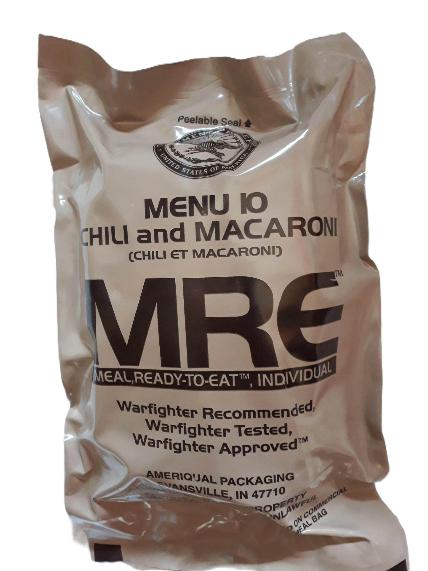 MRE USA Comida Militar Estados Unidos - RACIONES DE COMBATE MRE
