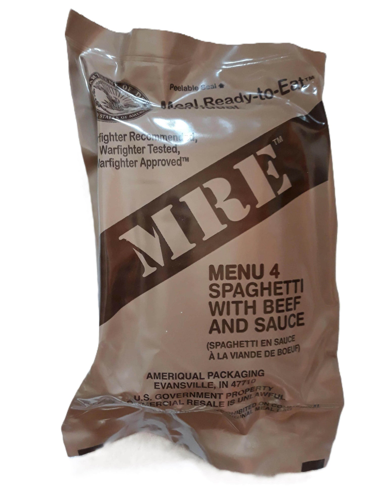 MRE USA Comida Militar Estados Unidos - RACIONES DE COMBATE MRE