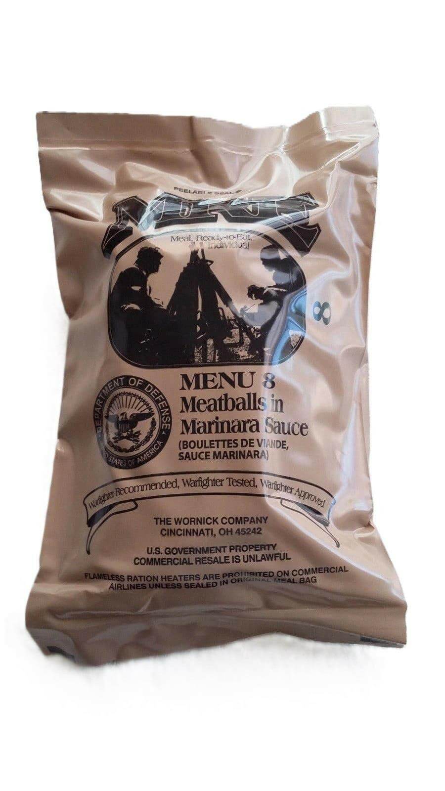 MRE USA Comida Militar Estados Unidos - RACIONES DE COMBATE MRE