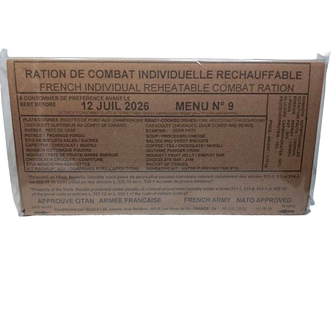 Ración Militar Francesa/Mre Francia - RACIONES DE COMBATE MRE