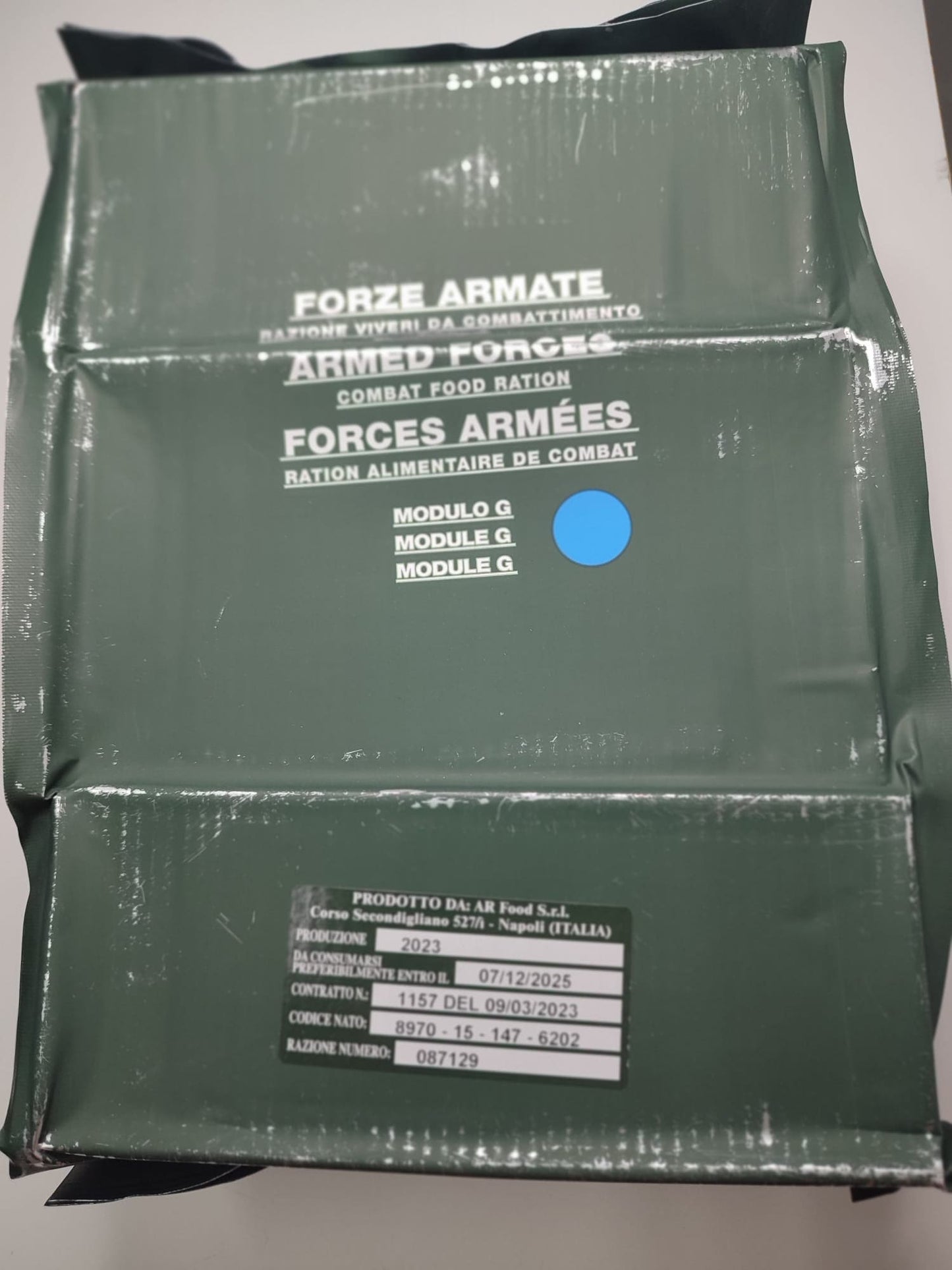 Forze Armate Razione Viveri Da Combattimento