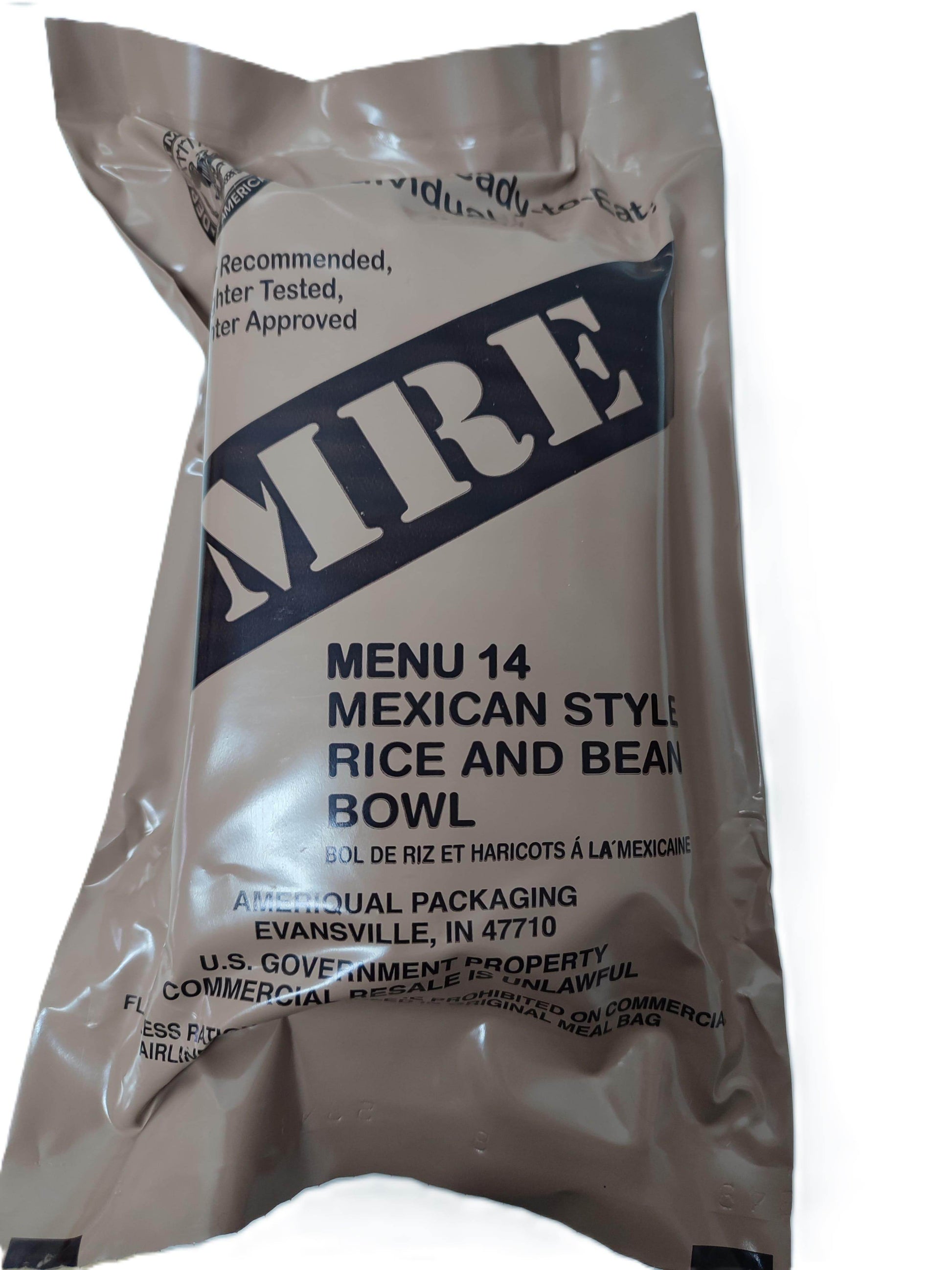 MRE USA Comida Militar Estados Unidos - RACIONES DE COMBATE MRE