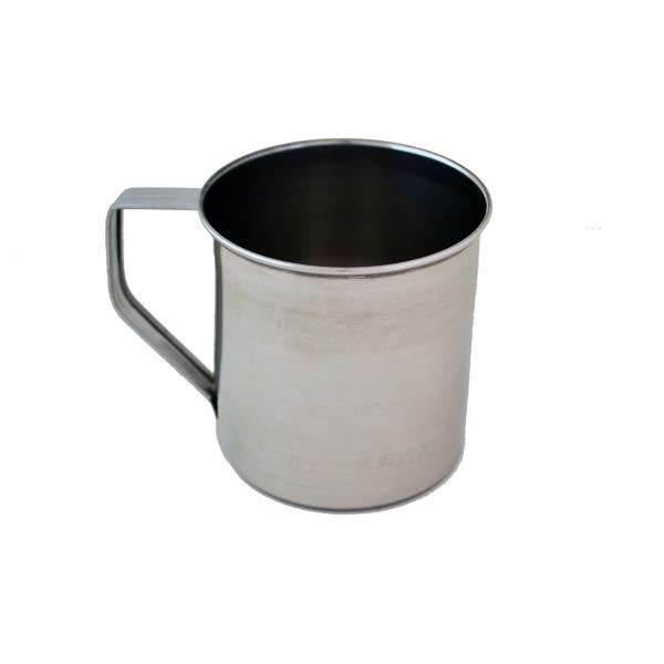 Taza acero inoxidable 7cm militar camping outdoor supervivencia