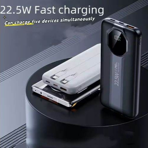 Power Bank 10000 mAh PD 22,5W con Cables Integrados - RACIONES DE COMBATE MRE