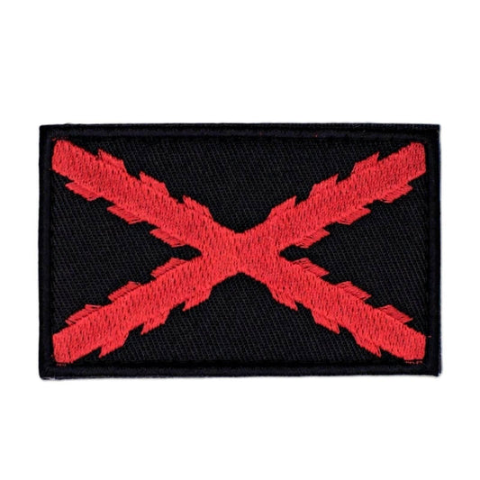 Parche Bandera TERCIOS Negro - RACIONES DE COMBATE MRE