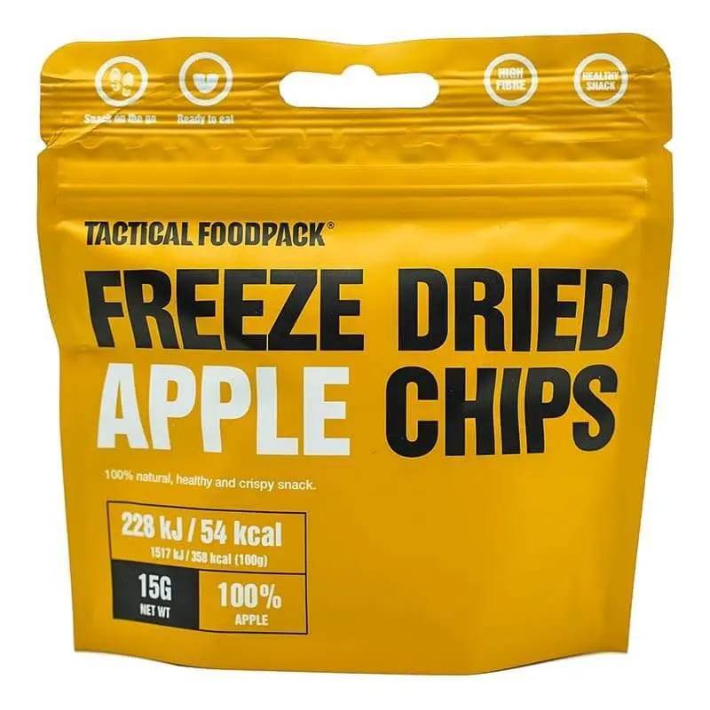 🍏 Snack Tactical Foodpack – Chips de Manzana Liofilizada (Vegano) - RACIONES DE COMBATE MRE