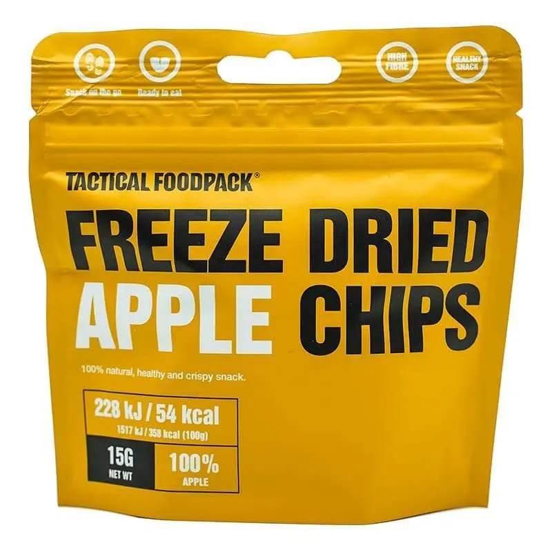 🍏 Snack Tactical Foodpack – Chips de Manzana Liofilizada (Vegano) - RACIONES DE COMBATE MRE