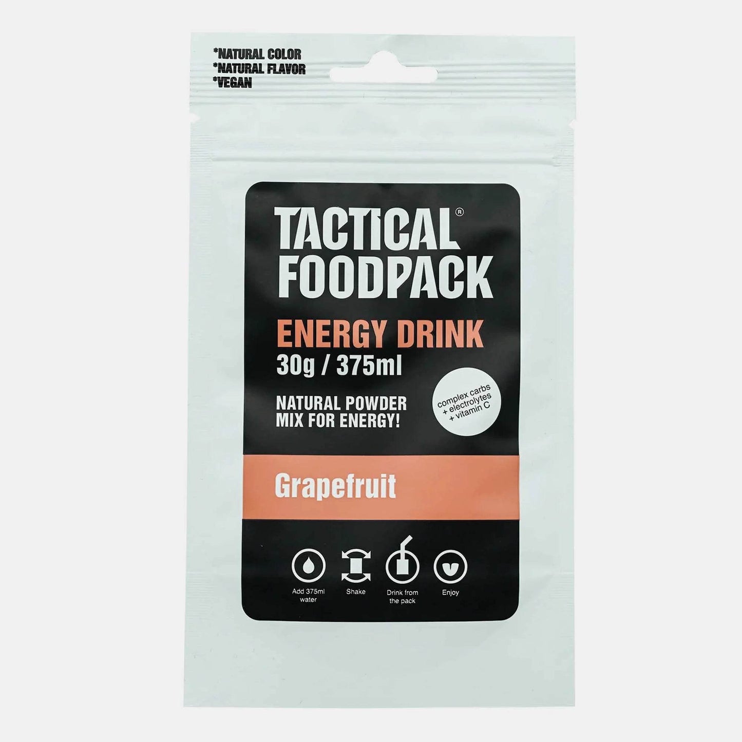 Bebida Isotónica Energética en Polvo-Tactical Foodpack - RACIONES DE COMBATE MRE