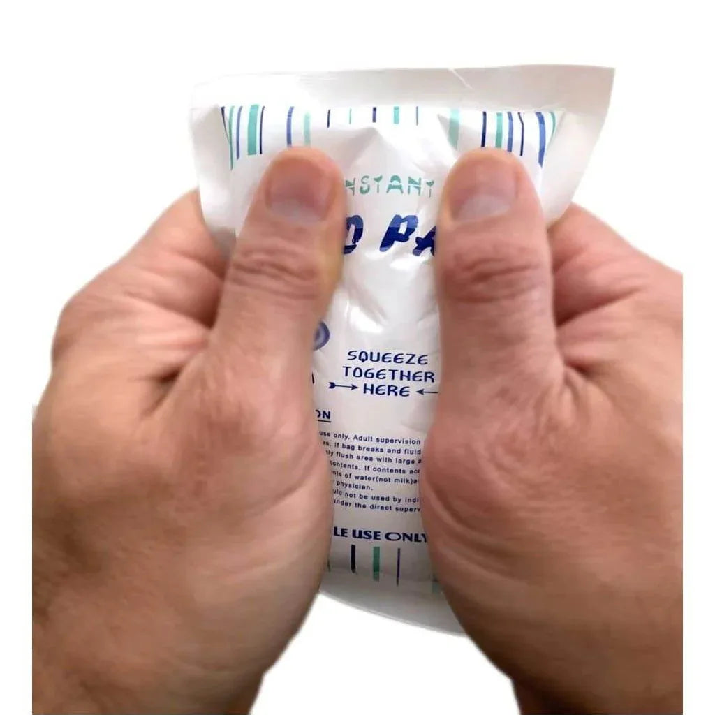 Bolsa Hielo frío Instantaneo portable - golpes 1 uso - RACIONES DE COMBATE MRE