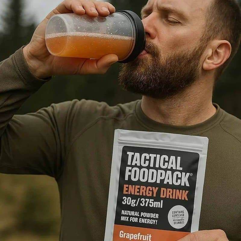 Bebida Isotónica Energética en Polvo-Tactical Foodpack - RACIONES DE COMBATE MRE