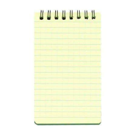 Libreta Waterproof 8X12CM Inmortal Verde - RACIONES DE COMBATE MRE