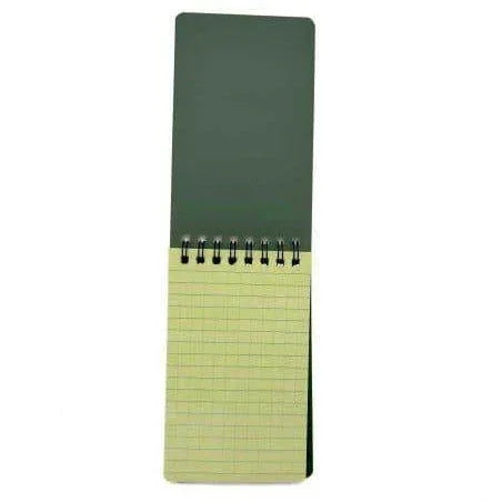 Libreta Waterproof 8X12CM Inmortal Verde - RACIONES DE COMBATE MRE