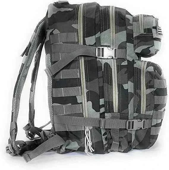 Mochila Tactica Color Gris