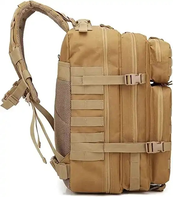 Mochila militar kaki resistente impermeable crossfit