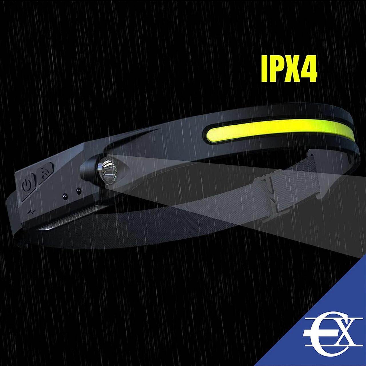 LINTERNA CABEZA SENSOR CON LUZ EMERGENCIA - RACIONES DE COMBATE MRE