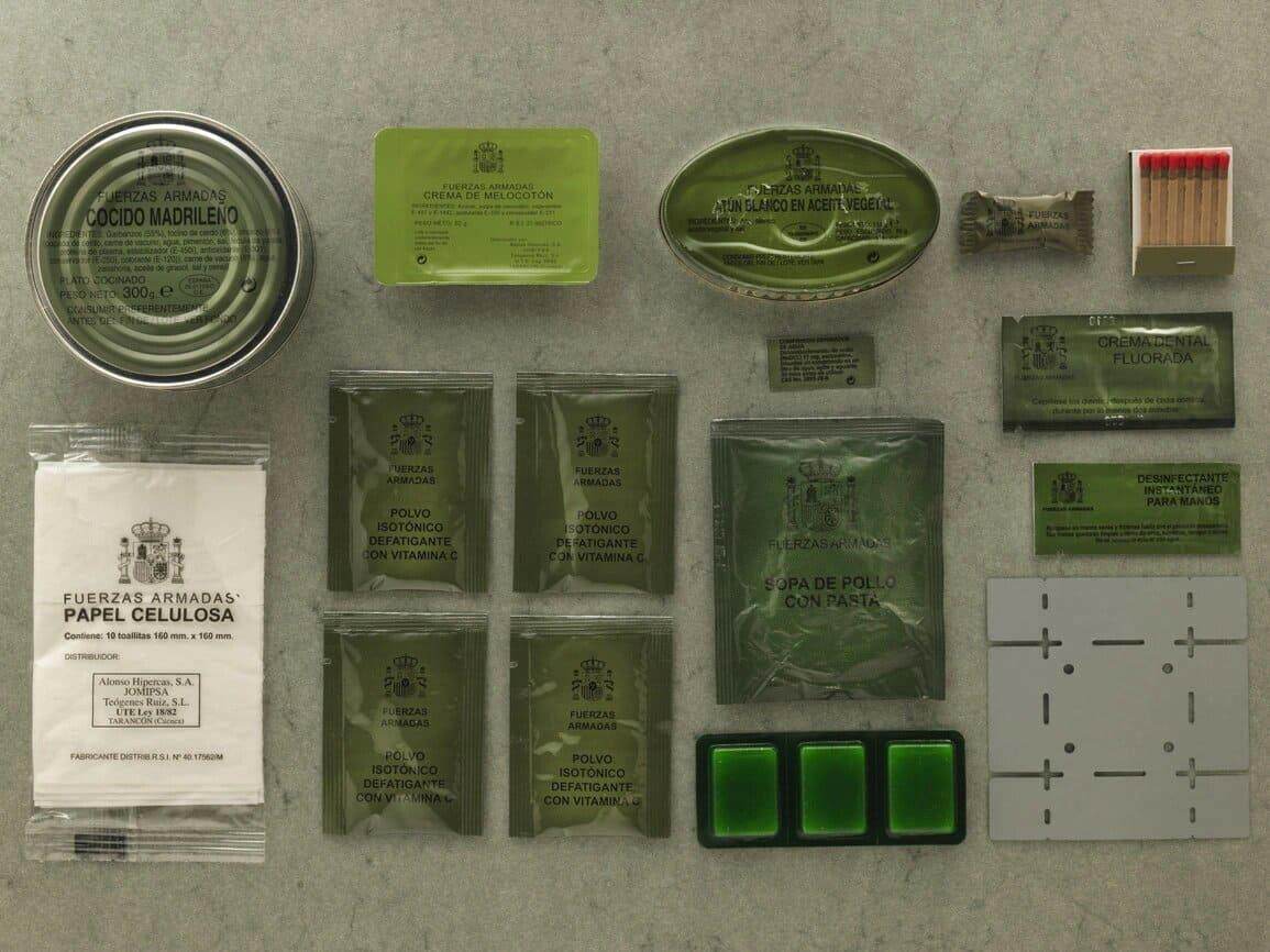 10 X Raciones de Combate MRE - RACIONES DE COMBATE MRE