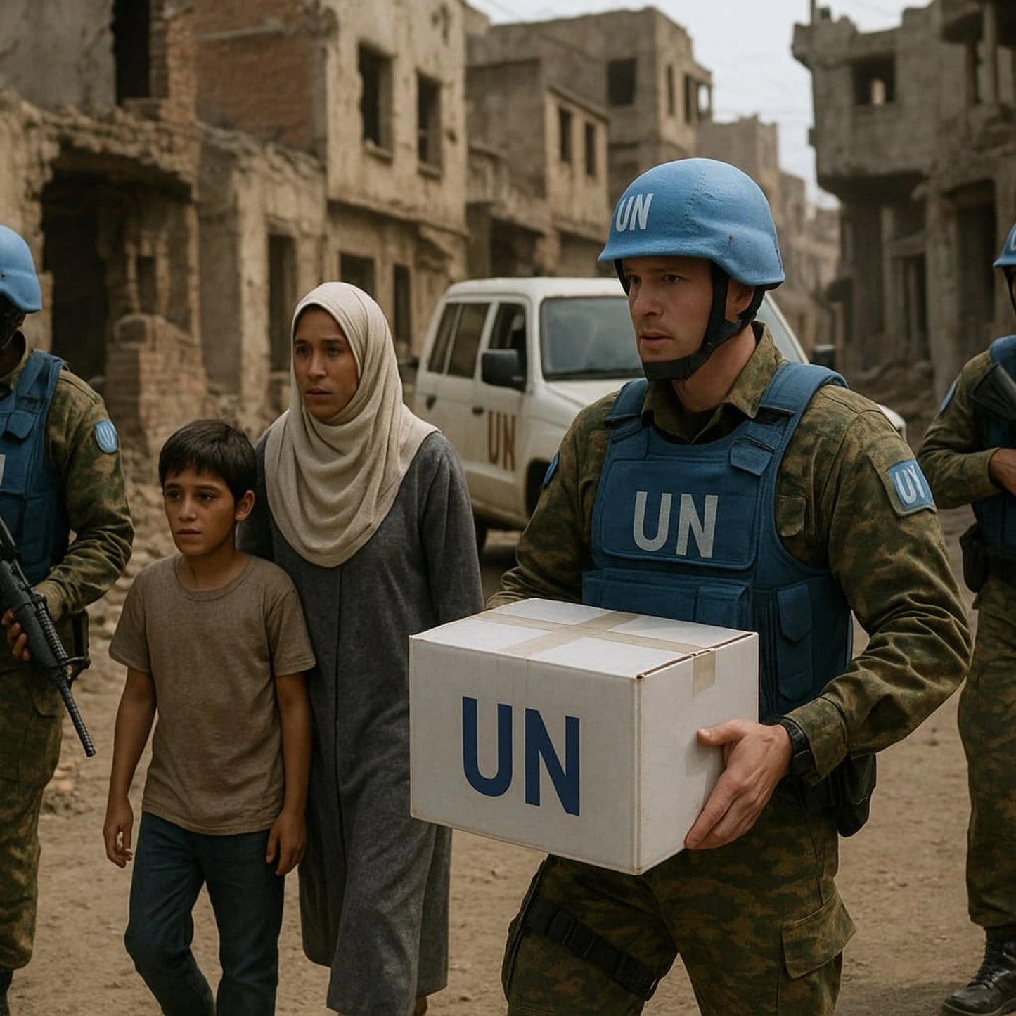 MRE Naciones Unidas 24h ración combate ONU peacekeeping