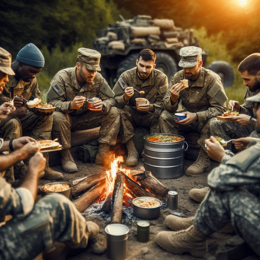 Raciones Militares: Alimentación en el Campo de Batalla