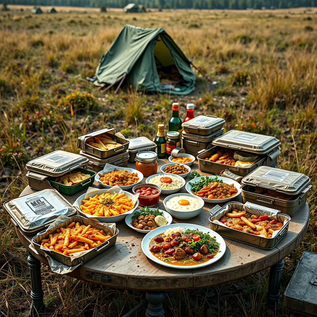 El entrenamiento militar y el material que puedes usar en tu gimnasio en casa - RACIONES DE COMBATE MRE