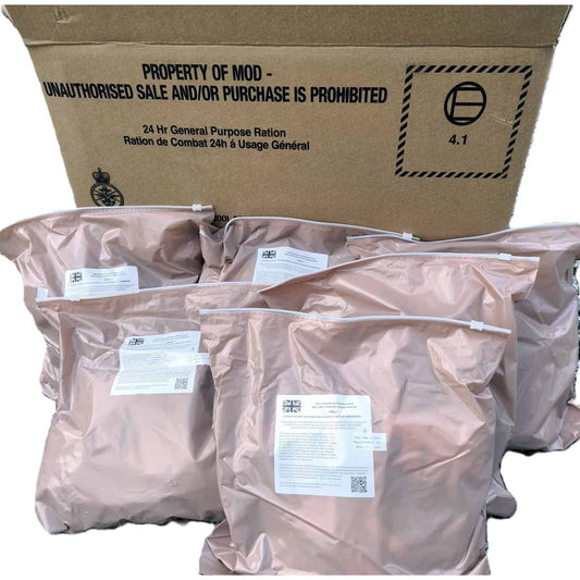 British Army 24 Hour Ration Pack: la ración de combate británica al detalle - RACIONES DE COMBATE MRE