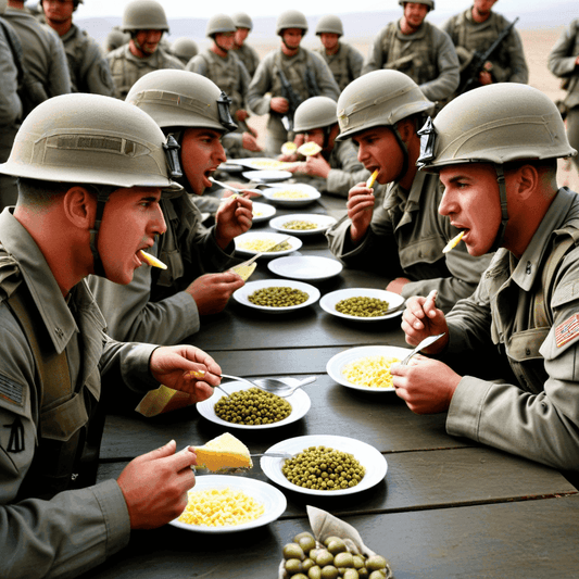 Historia de las raciones militares - RACIONES DE COMBATE MRE