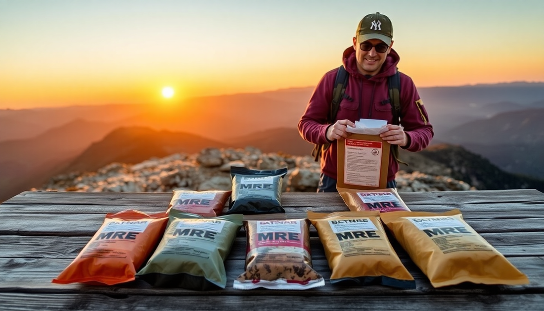 Cómo elegir la mejor ración de combate MRE para tu próxima aventura al aire libre