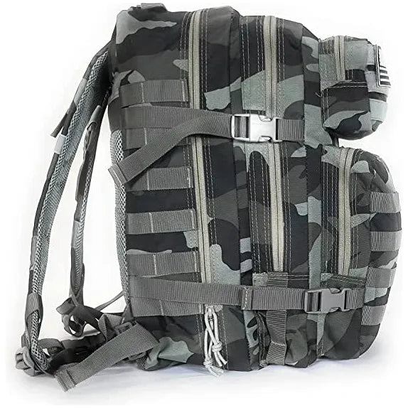 Gray Tactical Backpack