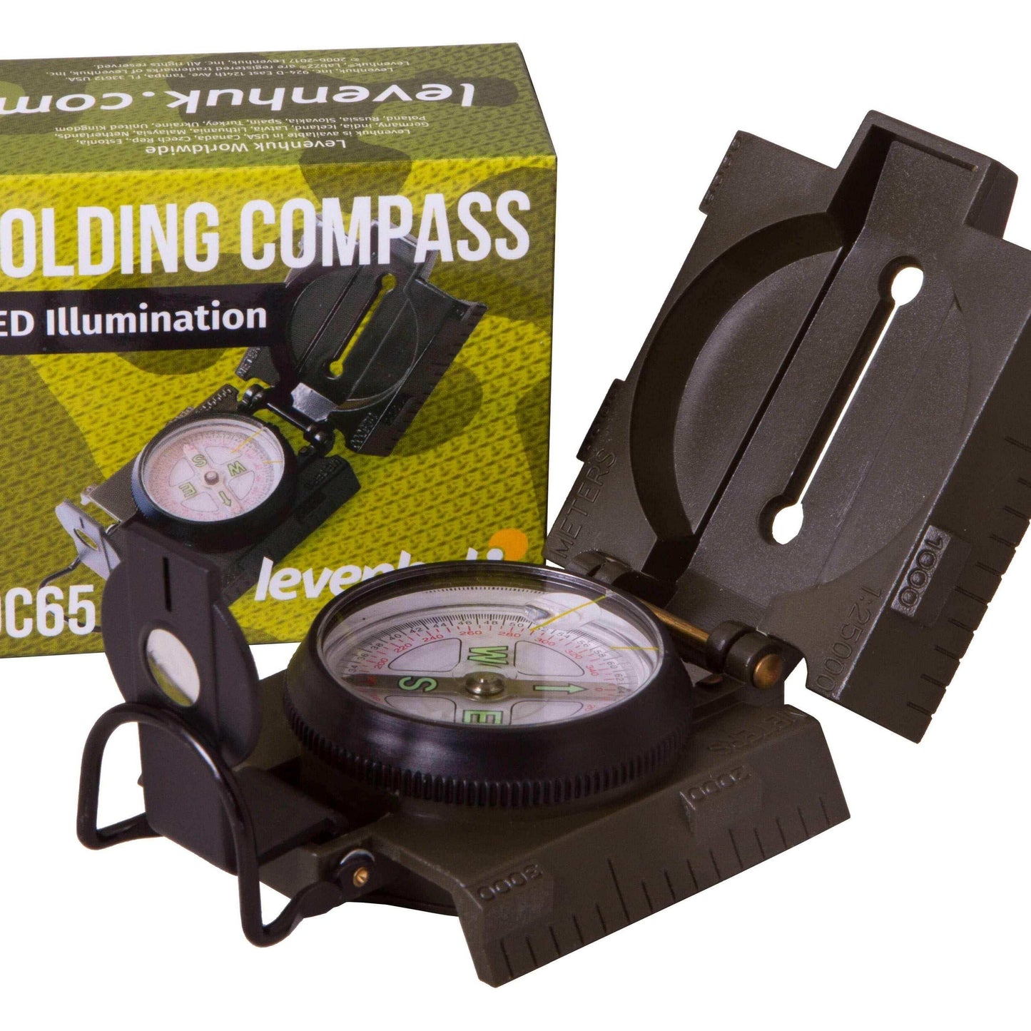 BRÚJULA LENSÁTICA LEVENHUK DC65 - RACIONES DE COMBATE MRE