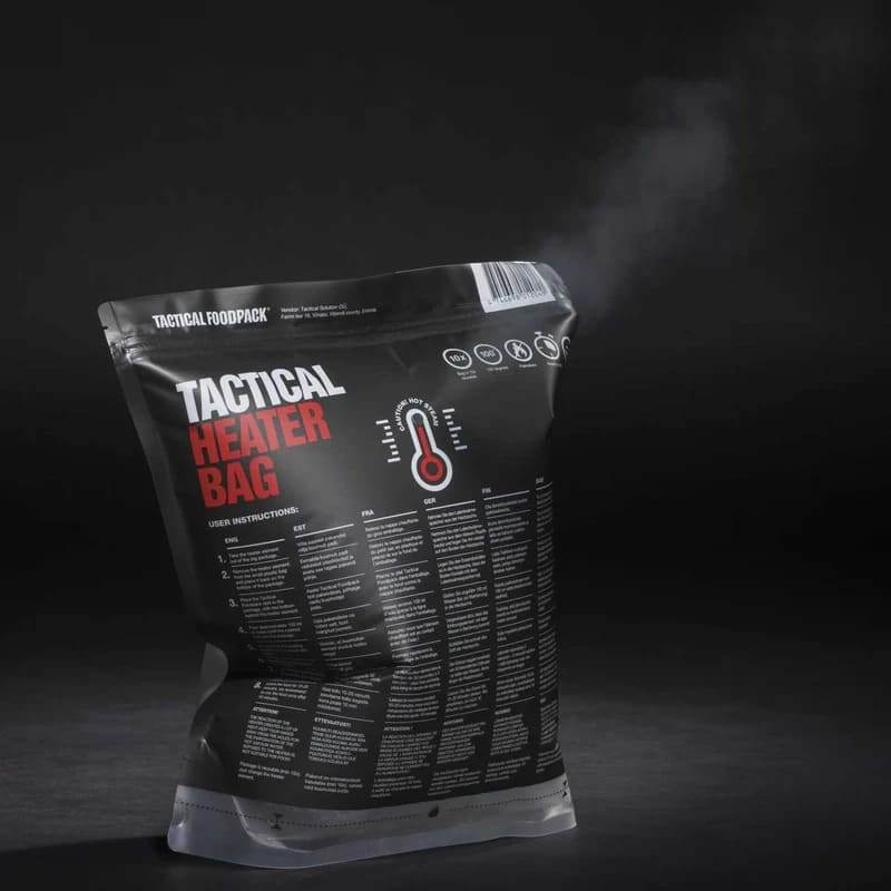 Bolsa Calentadora con Activador – Tactical Foodpack - RACIONES DE COMBATE MRE