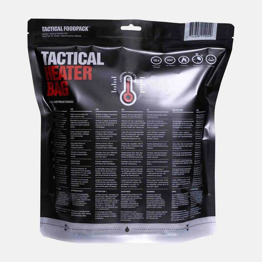 Bolsa Calentadora con Activador – Tactical Foodpack - RACIONES DE COMBATE MRE