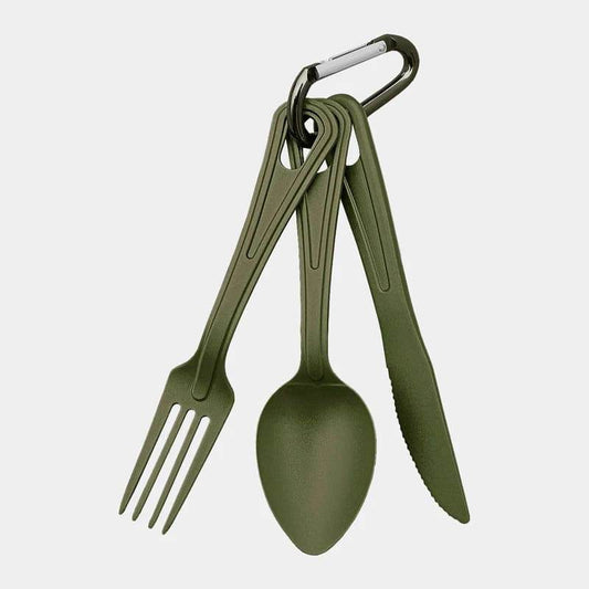 Set de Cubiertos de Plástico – MIL-TEC - RACIONES DE COMBATE MRE