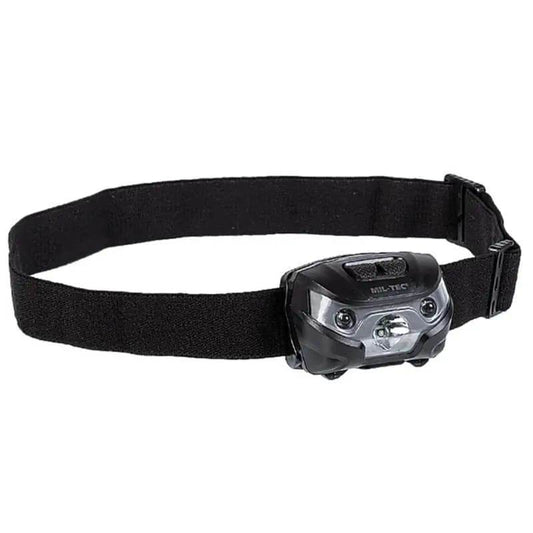 Linterna de Cabeza Mil-Tec Head Lamp CREE XPE - RACIONES DE COMBATE MRE