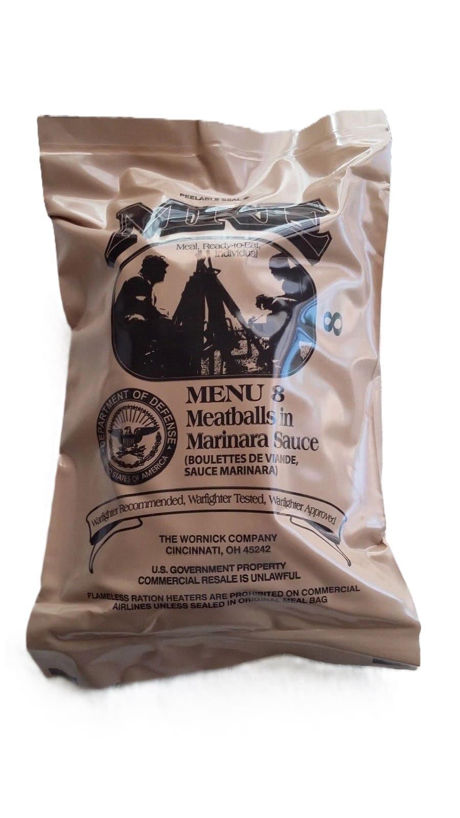 MRE USA Comida Militar Estados Unidos - RACIONES DE COMBATE/MRE