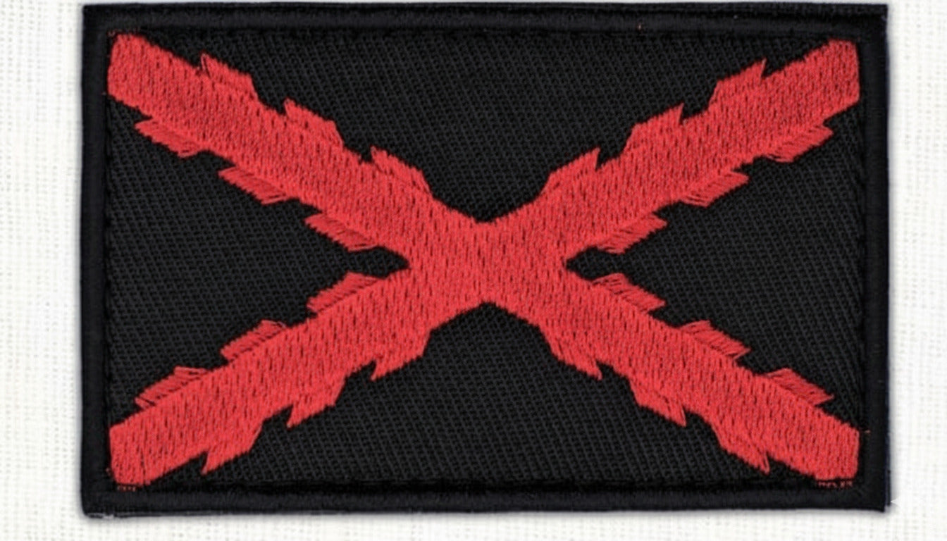 Parche Bandera TERCIOS Negro