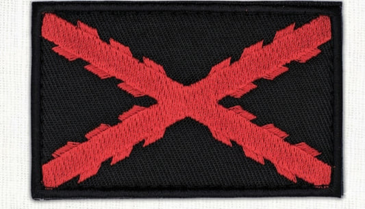 Parche Bandera TERCIOS Negro