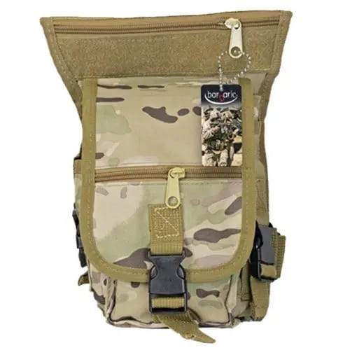 RIÑONERA PERNERA BARBARIC NYLON 600D - RACIONES DE COMBATE MRE