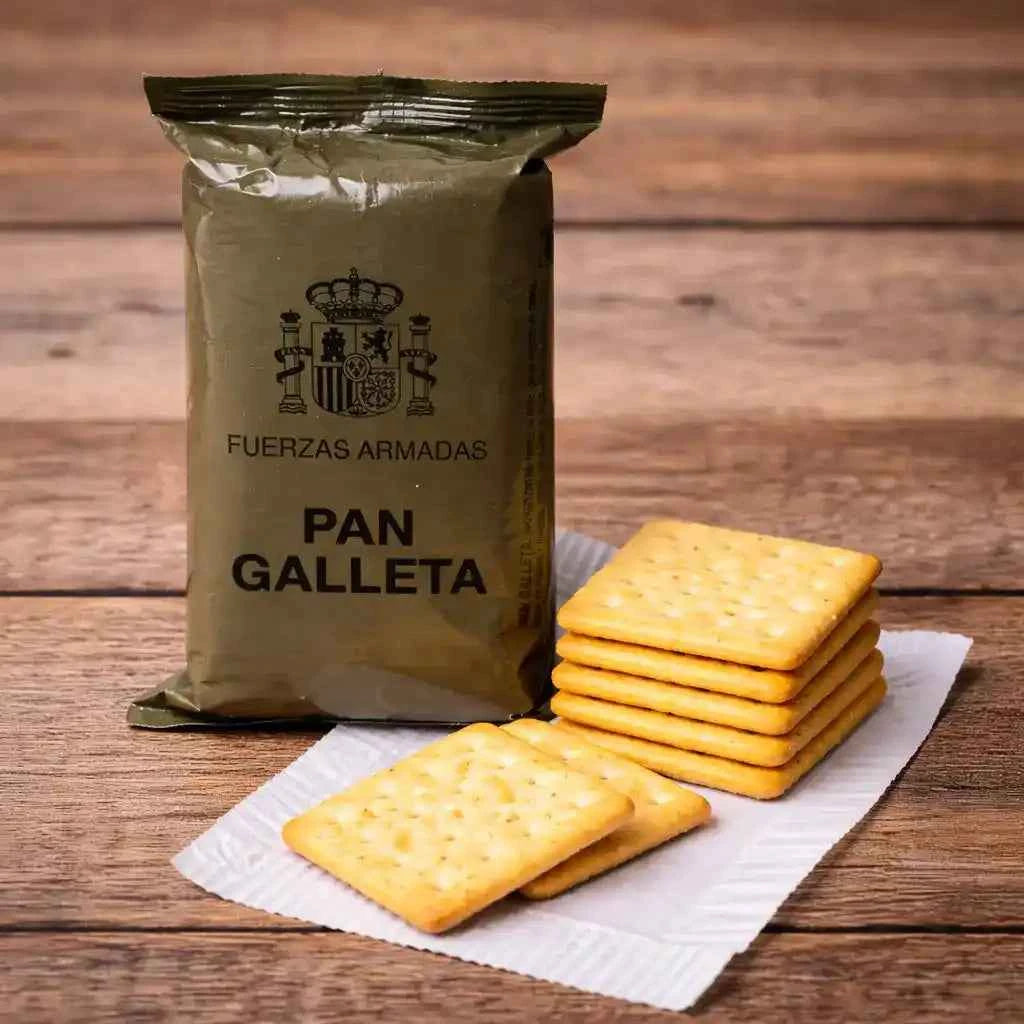 Galleta militar MRE española ración combate emergencia supervivencia