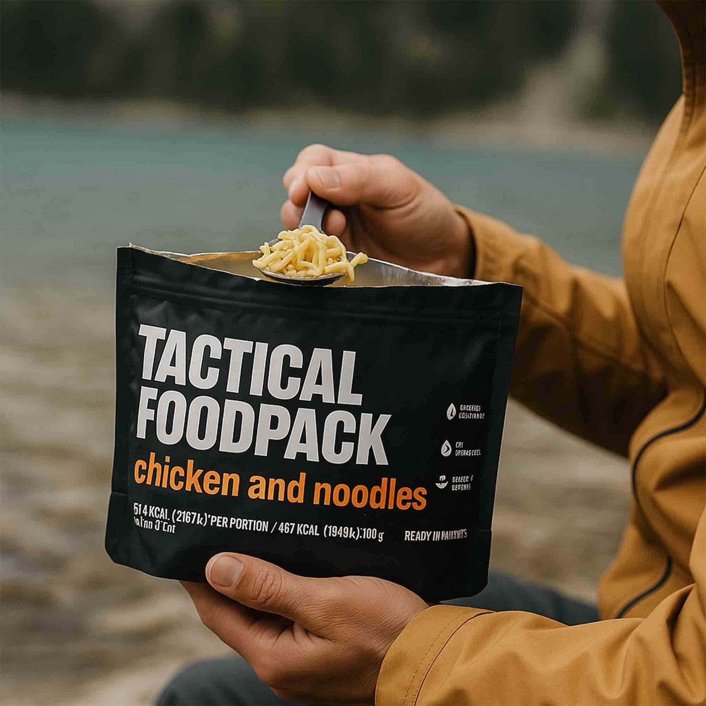 Pollo con Noodles – Tactical Foodpack - RACIONES DE COMBATE MRE