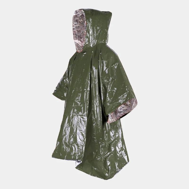 Poncho emergencia verde oliva Pentagon impermeable supervivencia camping